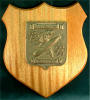USS Pollack SSN-603 brass plaque