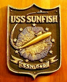 USS Sunfish (SSN 649) ship's plaque - image