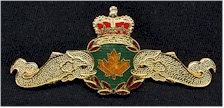 Canadian, metal & enamel dolphins - image