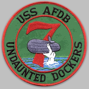 AFDB-7 ship's patch