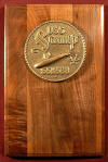 USS Scamp SSN-588 brass ship's plaque